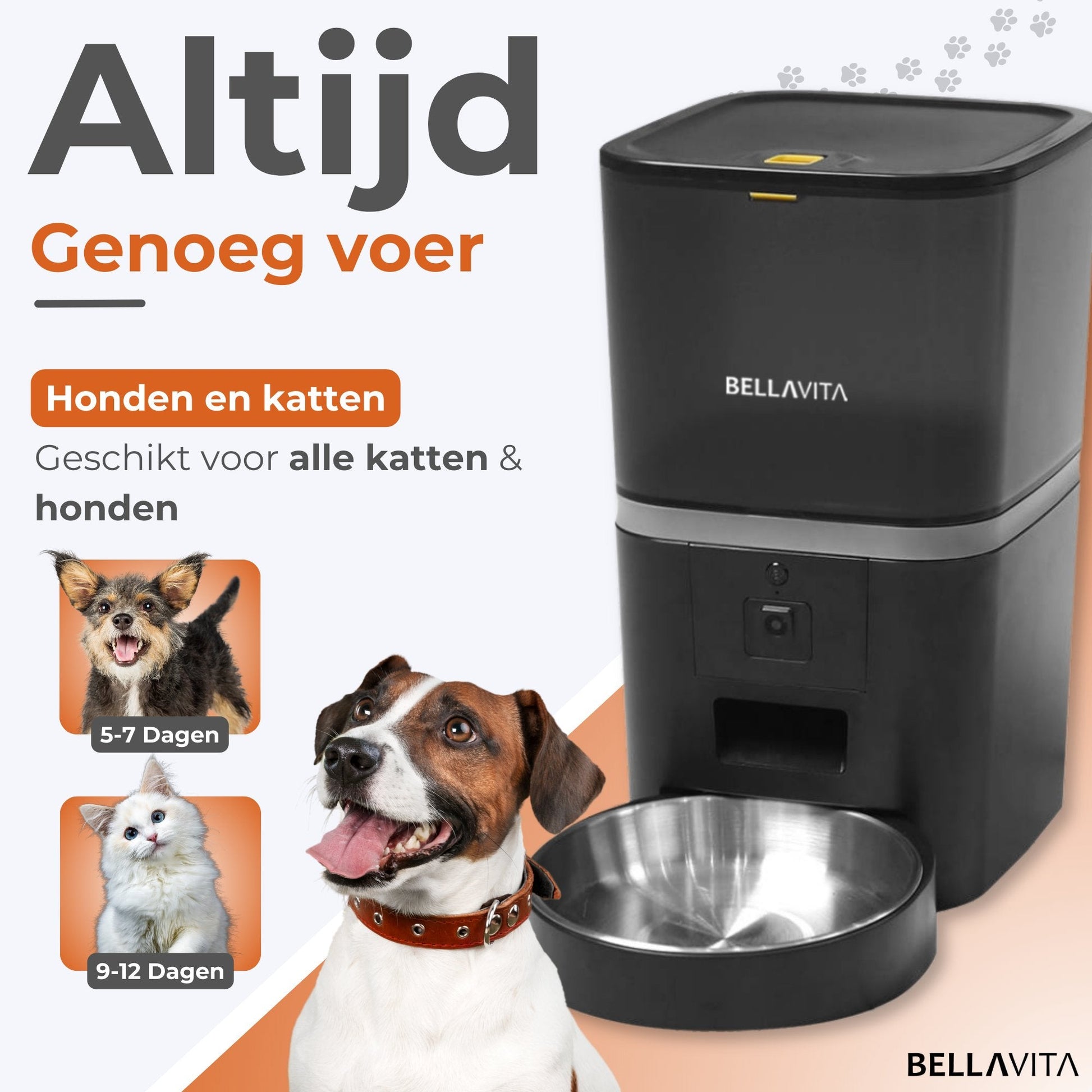 BELLAVITA® Automatische voerbak - Bellavita