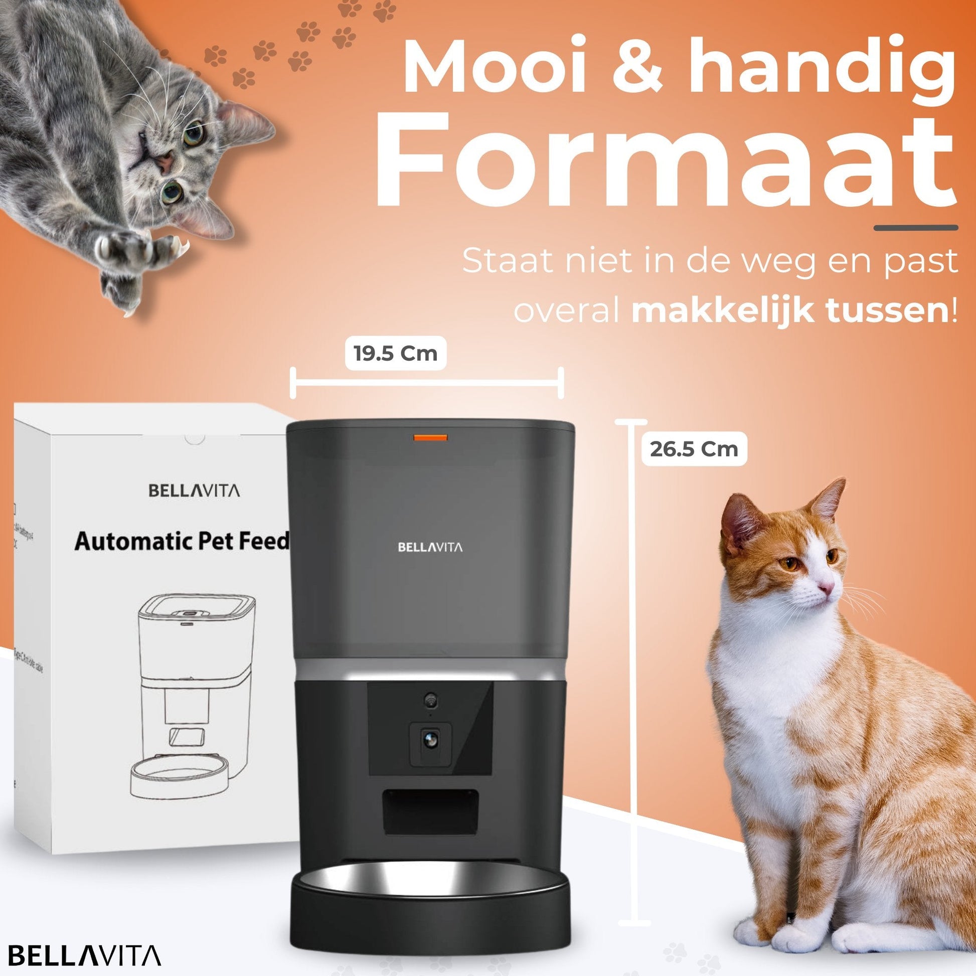 BELLAVITA® Automatische voerbak - Bellavita