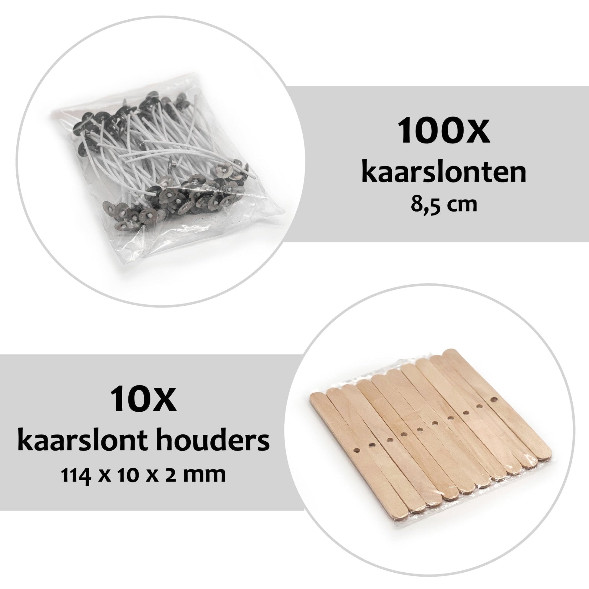 BELLAVITA ® Kaarsen maak set (5 delig) - Bellavita